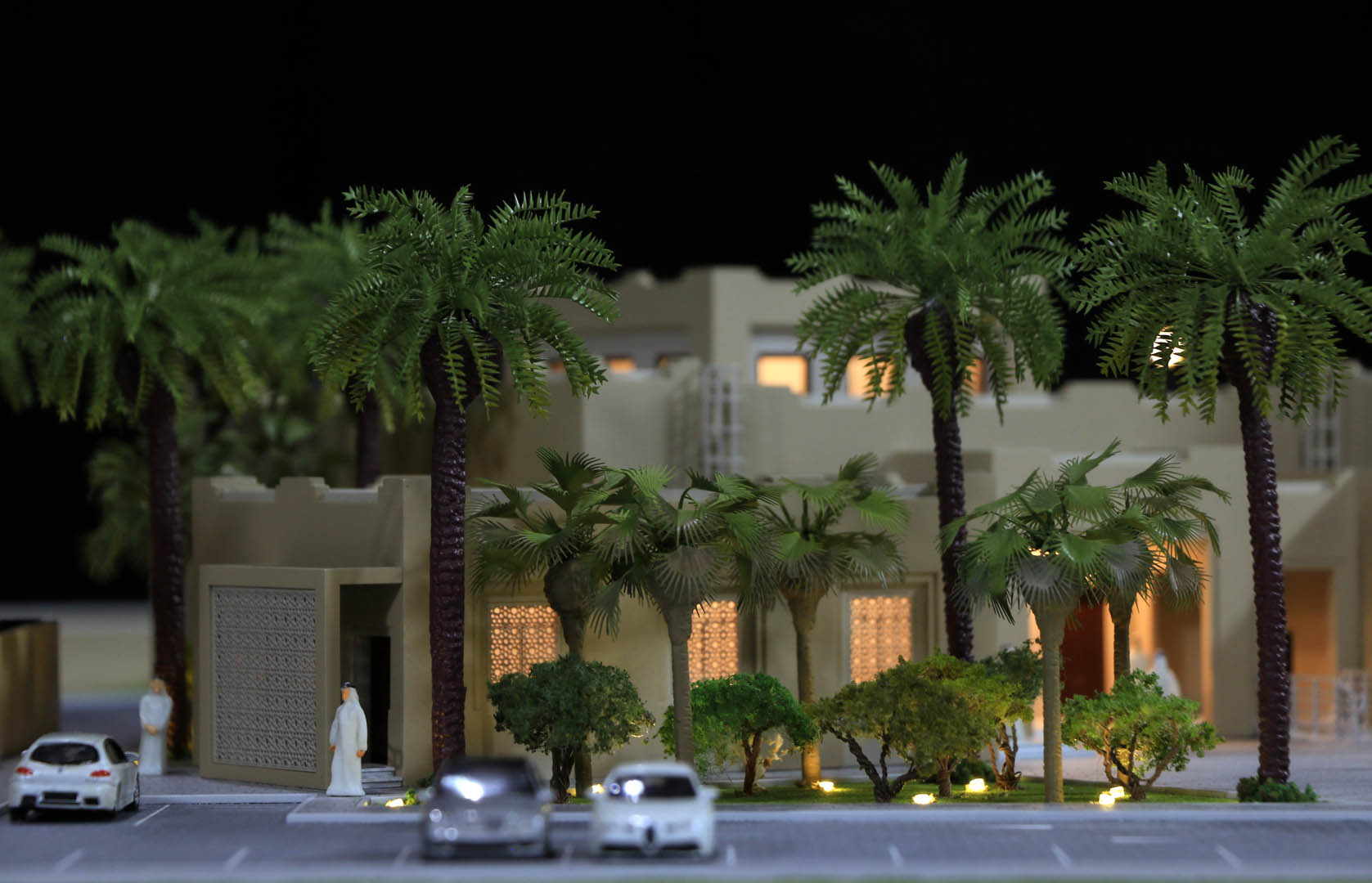 824_Shis Mosque Model - Diwan, Presidential Court