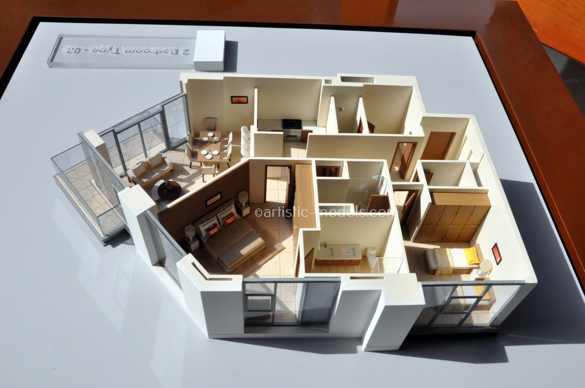 Two Bed Apartment, Belvue
